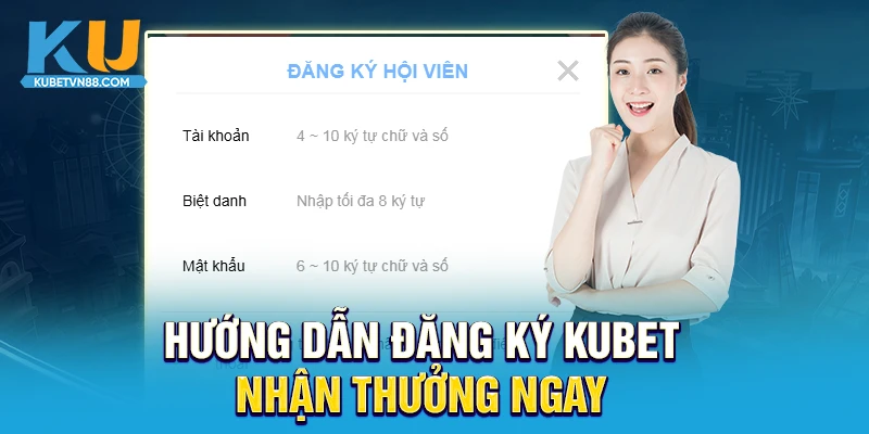 Hướng dẫn đăng ký KUBET nhận thưởng ngay