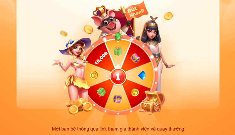 Nhận vòng quay may mắn tại Kubet